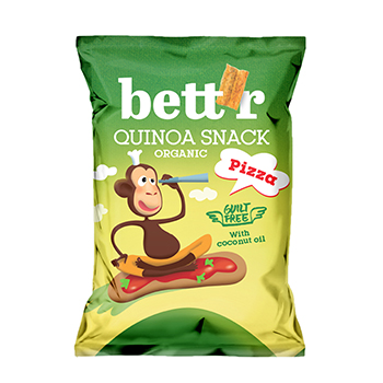 

Снеки безглютеновые из киноа Bettr Пицца 50 г, Болгария