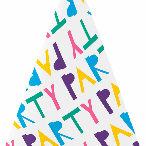 Колпаки праздничные Пакетико Happy Birthday