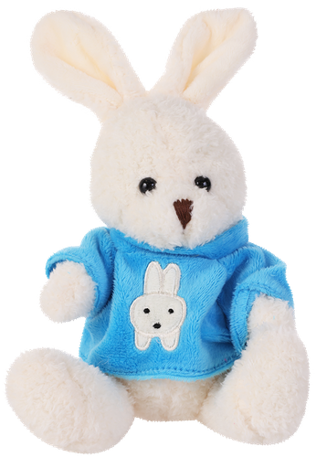 Игрушка мягкая BIGGA Зайчик, 15см, Арт. 044562-6