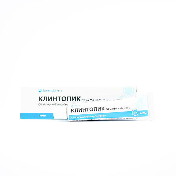Клинтопический гель 10мг/50мг 15мл / 2-8С/