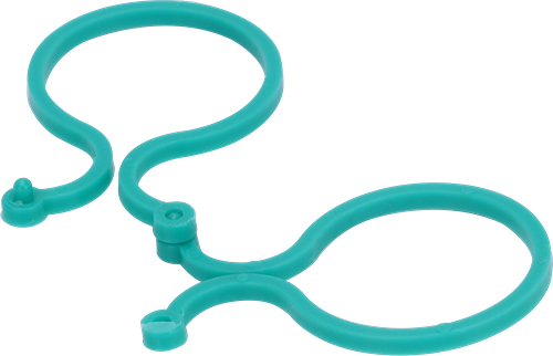 Набор подвязок для растений GIARDINO CLUB 4см, зеленые, Арт. WP20915, 20шт