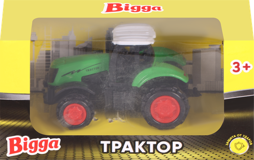 

Игрушка BIGGA Трактор 7.5 см, арт. BT808881