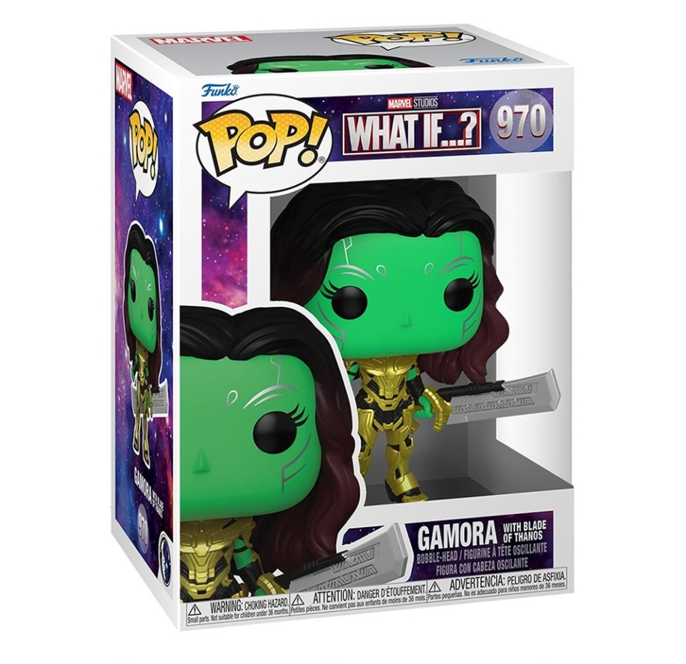 

Фигурка Funko POP! Bobble Marvel What If Gamora w/Blade of Thanos
