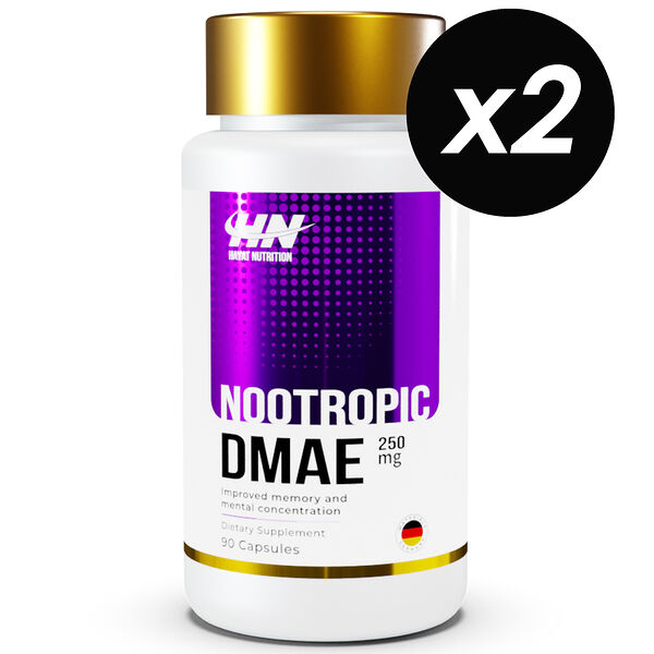Hayat Nutrition DMAE 250 mg - 180 капсул 2 шт по 90 капсул