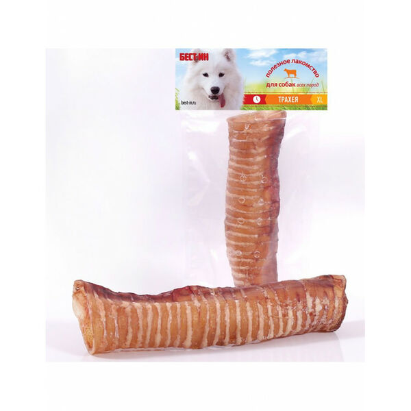 Бест-Ин Трахея Xl лакомство для собак 22 см/ 1шт