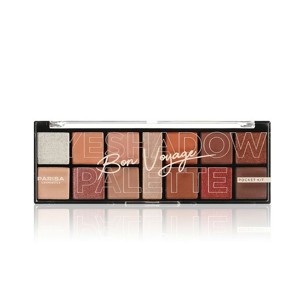 Палетка теней для век Parisa Cosmetics Bon Voyage 06 13 оттенков