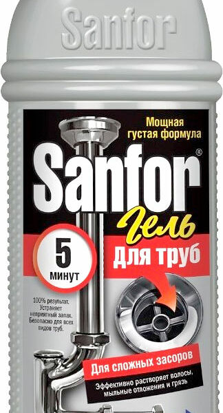 Гель для труб Sanfor
