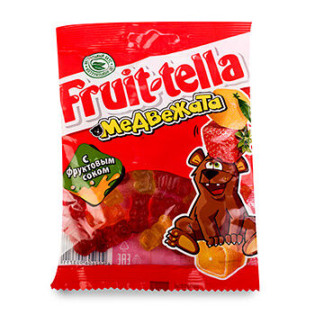 Жевательный мармелад Fruit-tella Медвежата 70 г