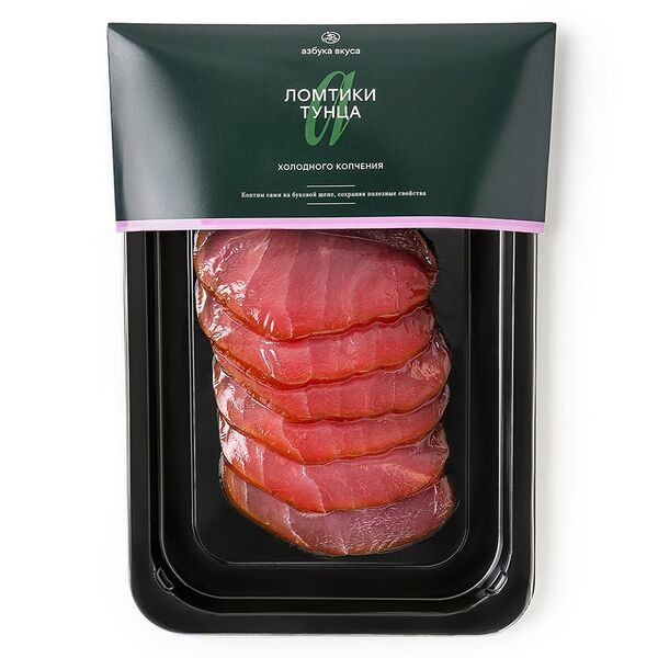 Тунец холодного копчения ломтики от Азбуки Вкуса