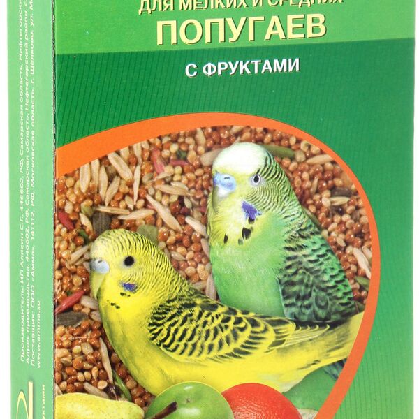 Корм для птиц Triol Криспи для мелких и средних попугаев
