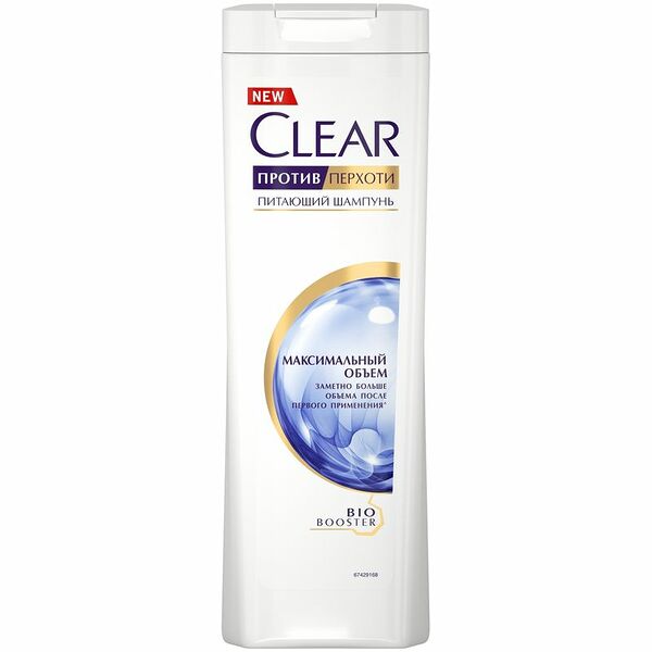 Шампунь Clear Vita abe Максимальный объём против перхоти, 400мл