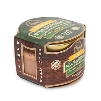 Паштет из мяса оленя с морковью 