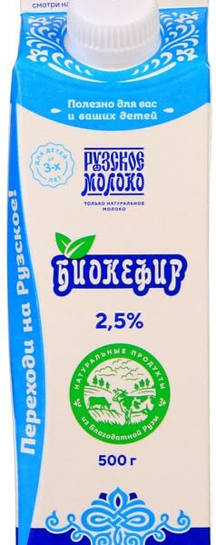 Биокефир Рузский 2.5% 500мл