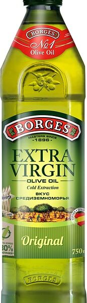 Масло оливковое Borges Extra Virgin нерафинированное 750мл