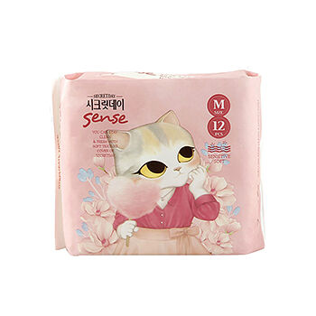 Прокладки Secret Day Sense Medium Ультратонкие 24 см