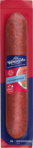 

Колбаса сырокопчёная Черкизово Бородинская, вес