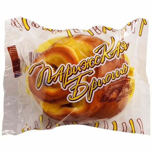 Бриошь Щелковохлеб Парижская в упаковке, 80г