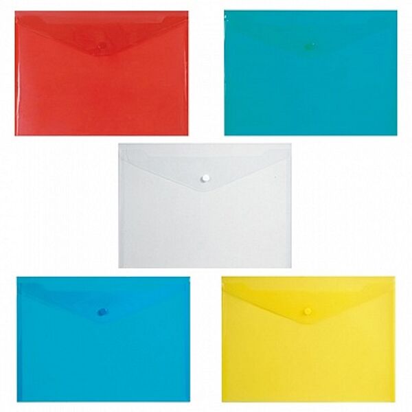 Папка-конверт на кнопке шт Регистр арт. А5- В-02К