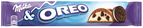 

Шоколад молочный Milka с начинкой со вкусом ванили и кусочками печенья Oreo 37 г