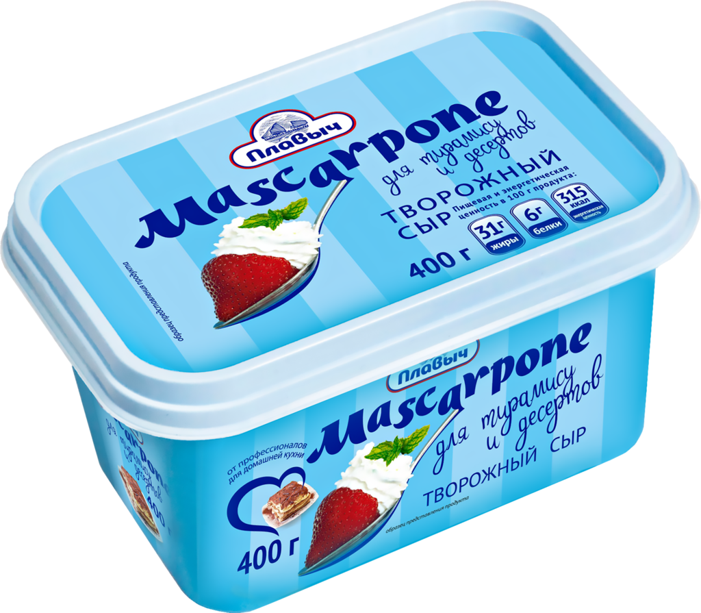 

Сыр творожный Плавыч маскарпоне 70% 400 г