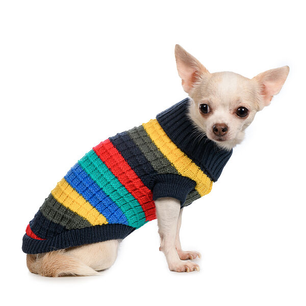 Свитер для собак 20см XS коричневый