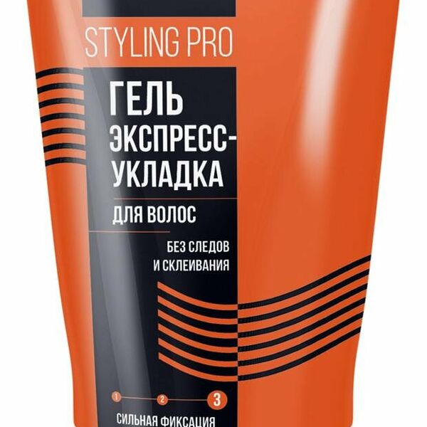 Гель для волос Compliment STYLING Pro Экспресс-Укладка сильная фиксация