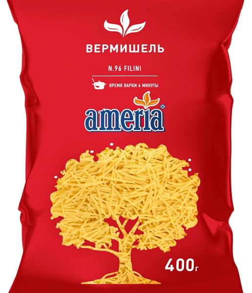 Макароны Ameria вермишель-паутинка 400г
