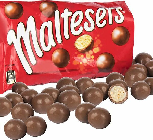 Драже Maltesers Хрустящие шарики в молочном шоколаде 37 г