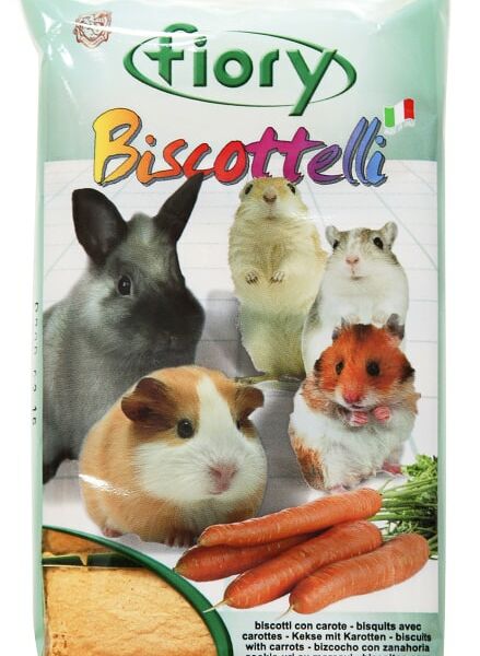 Лакомство для грызунов Fiory Бисквиты с морковью 35г