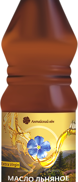 Масло льняное Алтайский Лен нерафинированное