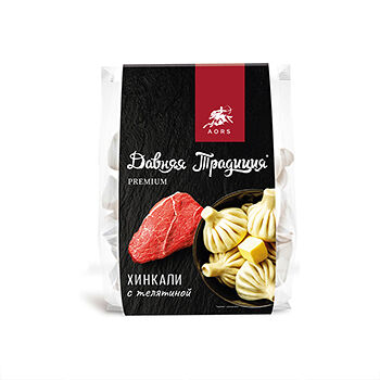 Хинкали Давняя Традиция Premium с телятиной