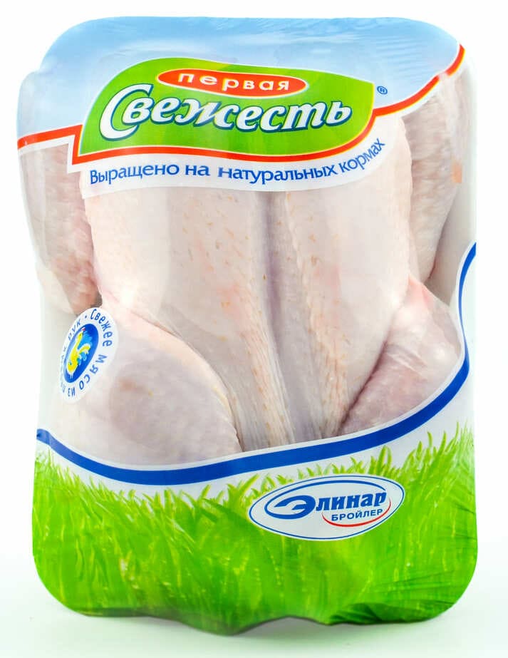 

Цыплёнок-бройлер Первая Свежесть охлаждённый потрошёный вес