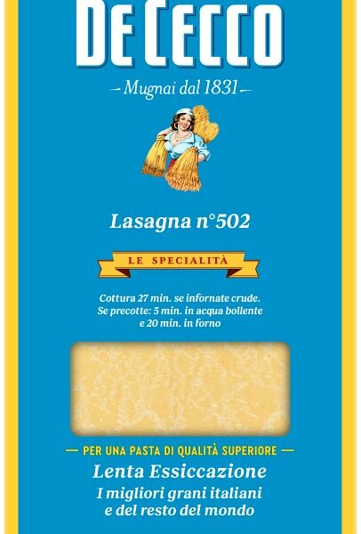 Макаронные изделия De Cecco Лазанья №502 500г