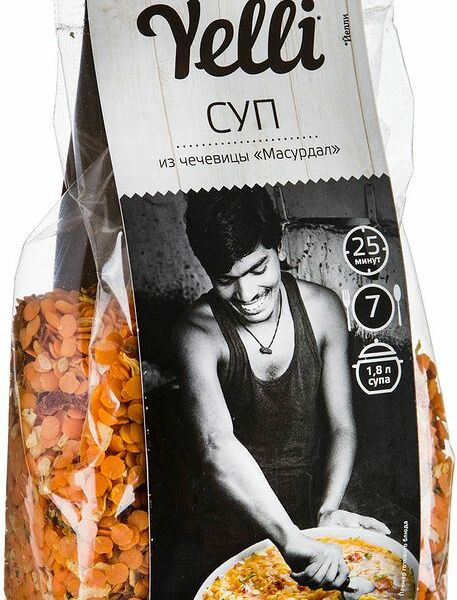 Суп Yelli Масурдал из чечевицы, 250г