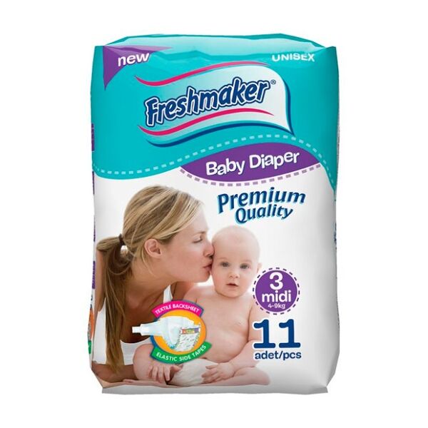 Подгузники ФРЭШМЕЙКЕР Midi 3 4-9кг №11