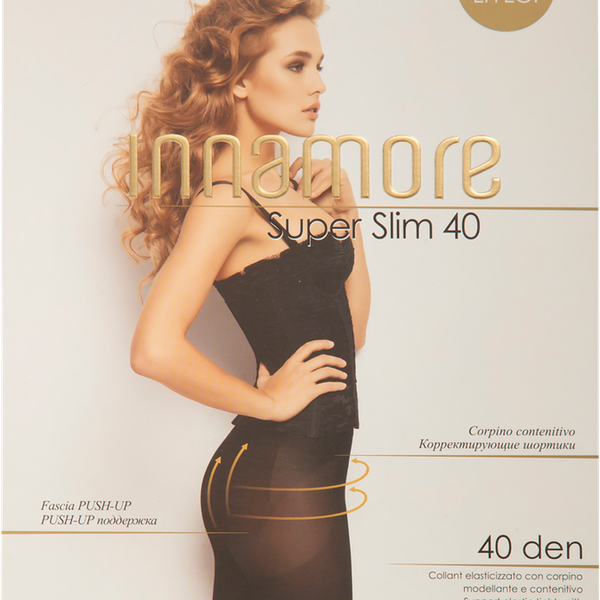 Колготки женские INNAMORE Super Slim 40 den miele размер 3