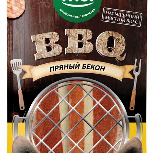 Лакомство для собак Triol пряный бекон BBQ