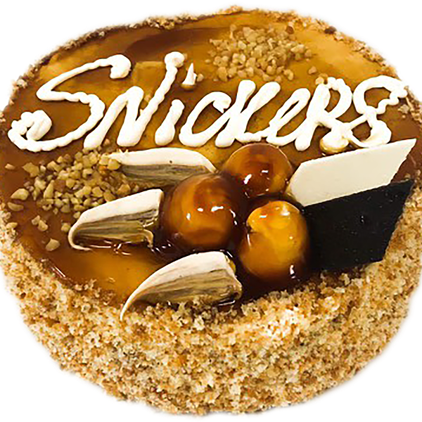 Торт ТД ВИКТОРИЯ Сникерс, 1,1кг