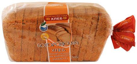 Сормовский хлеб Богородский, нарезка