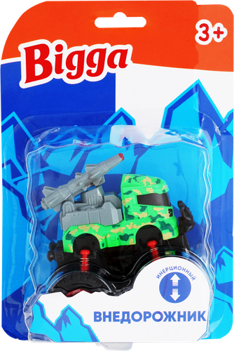 

Игрушка инерционная BIGGA Внедорожник, 9см, Арт. 2109A160, цвет в ассортименте