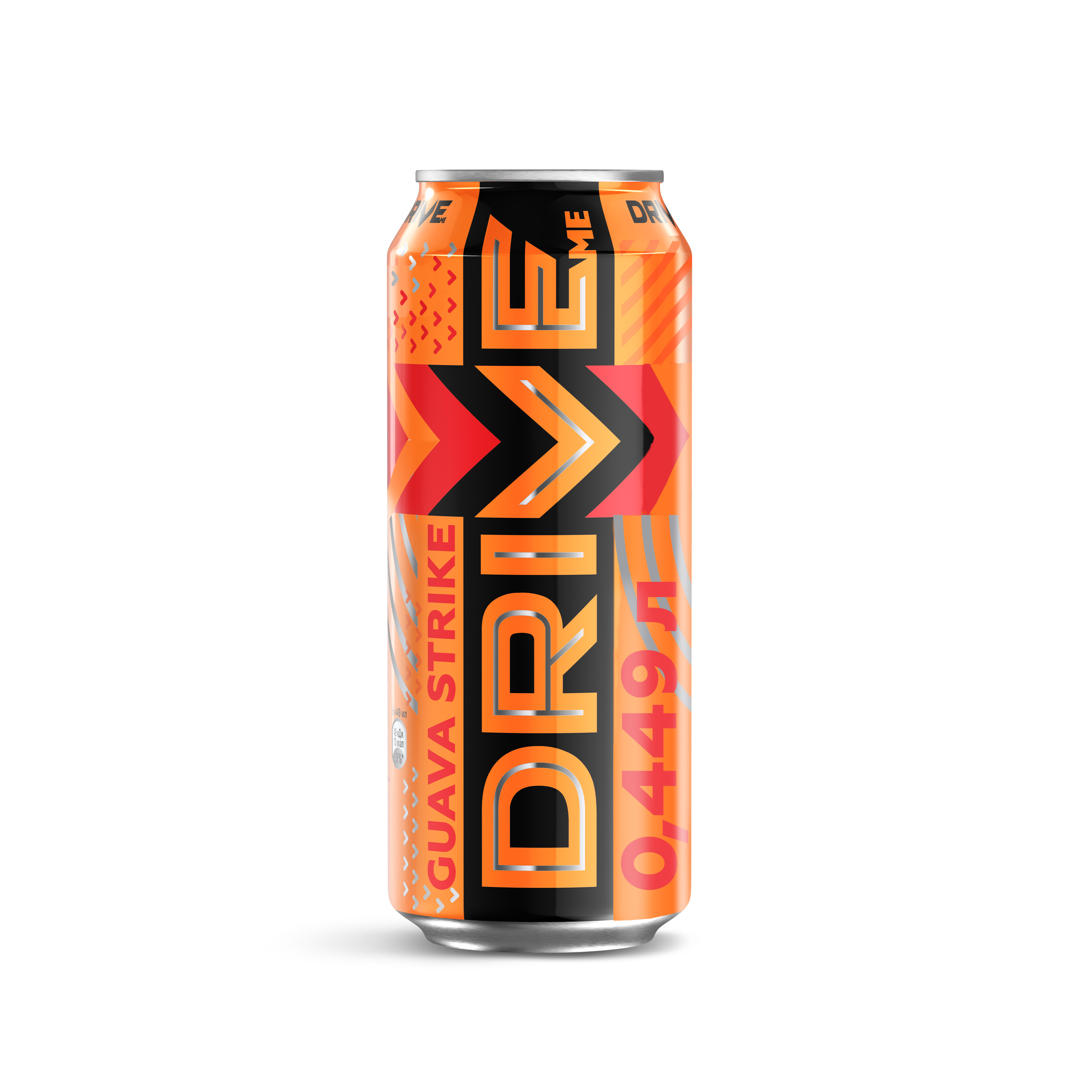 

Напиток тонизирующий Drive Me Guava Strike со вкусом гуавы 449 мл