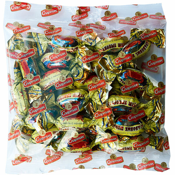 Карамель Крабовые Шейки б.пар.мет. вес 150г Спартак