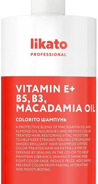 Шампунь-энергетик для волос Likato Colorito для окрашенных волос 750мл