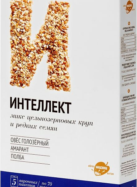 Смесь круп Образ жизни Алтая Интеллект 350г