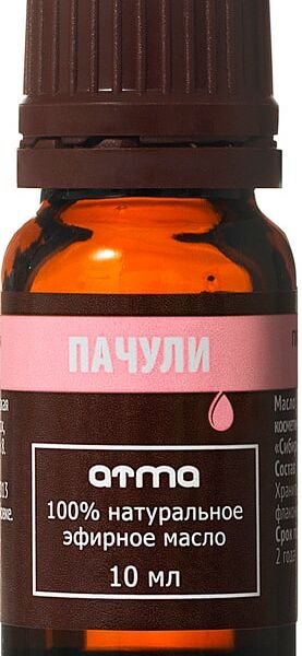 Масло эфирное Atma Пачули 10мл