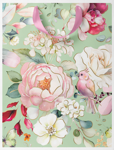 

Пакет подарочный Flora, 22,7х18х10см, Арт. МТ в ассортименте