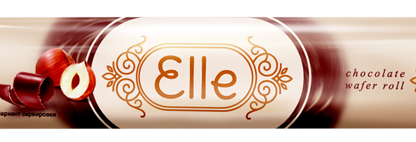 Конфеты KDV Elle с шоколадно-ореховой начинкой вес 