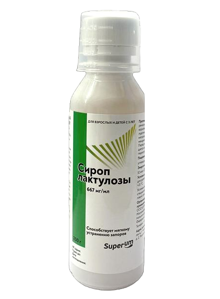 Superum Лактулоза сироп 667 мг/мл 200 мл