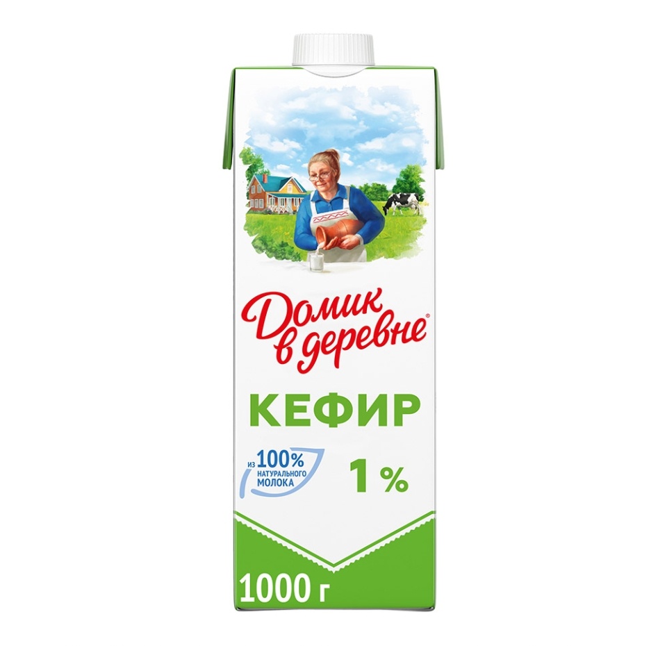 

Кефир Домик в деревне 1% 1 л