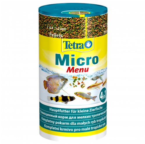 Tetra Micro Menu корм для мелких видов рыб
